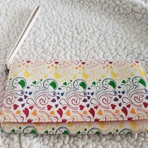 Womens wristlet wallet